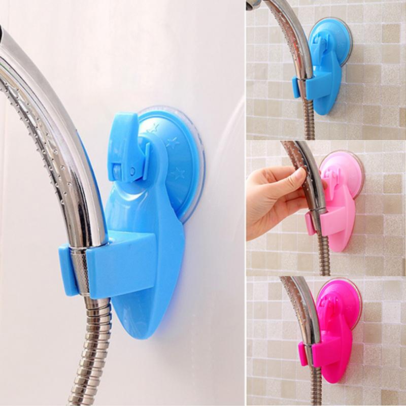 1pc Adjustable Bathroom Powerful Suction Cup Shower Head Holder